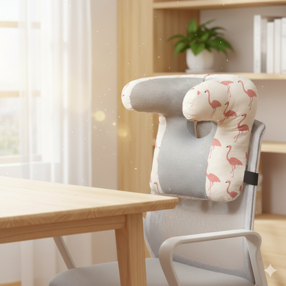 Ergonomic Office Pillow for Neck and Back Support