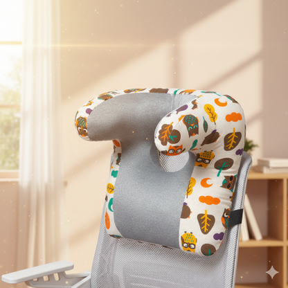 Ergonomic Office Pillow for Neck and Back Support