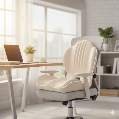 Ergonomic Lumbar Support Seat Cushion