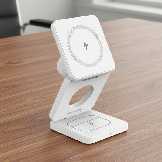 3-in-1 Magnetic Wireless Charging Station